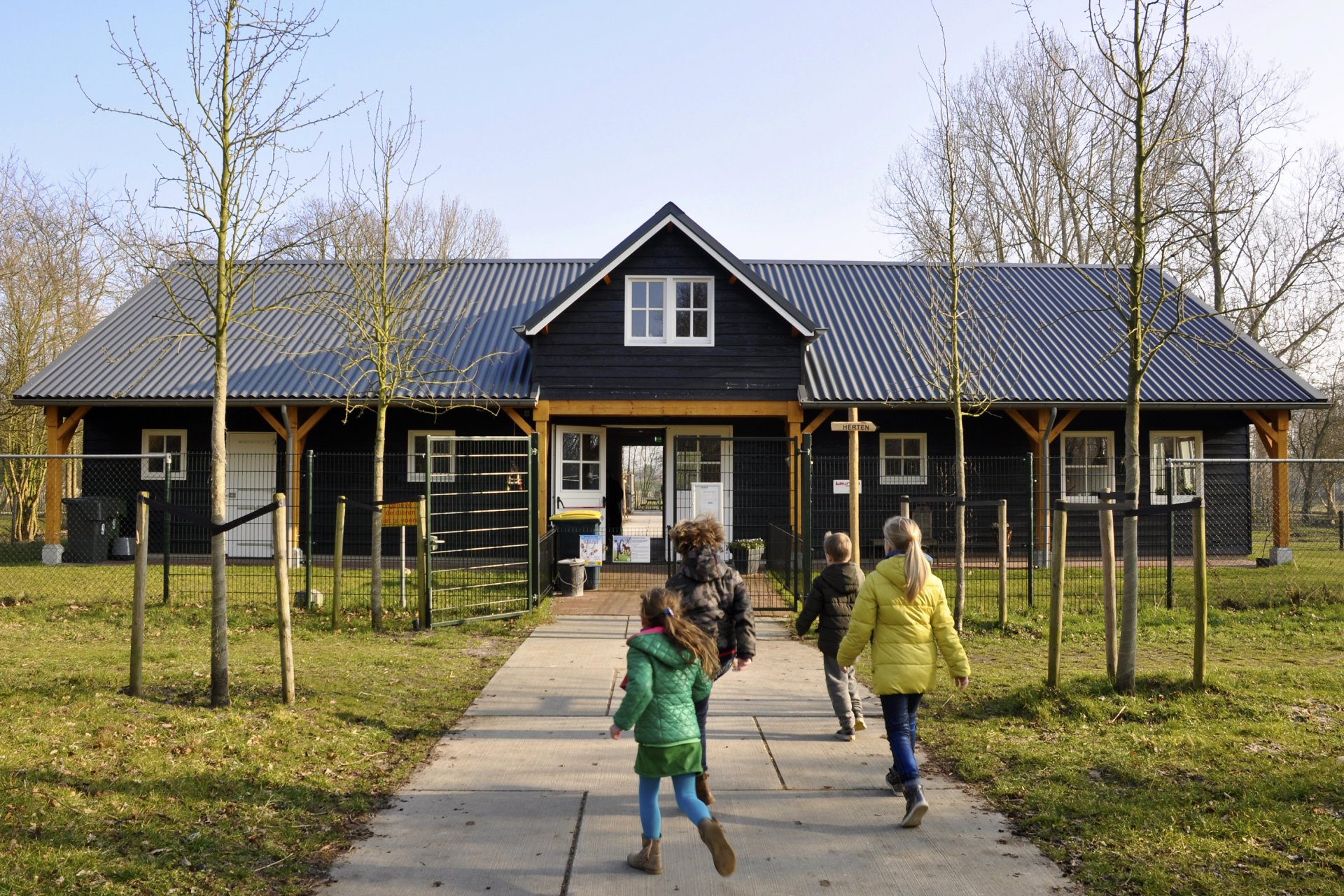 Kinderboerderij Voorschoten gebouw 