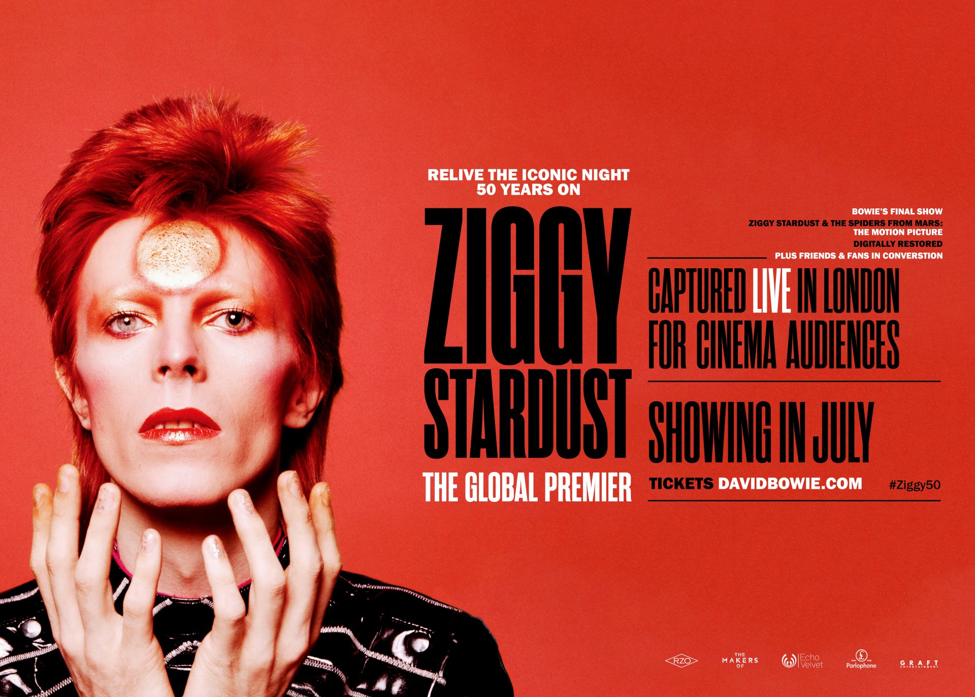 David Bowie Ziggy Stardust The Global Premiere 1863